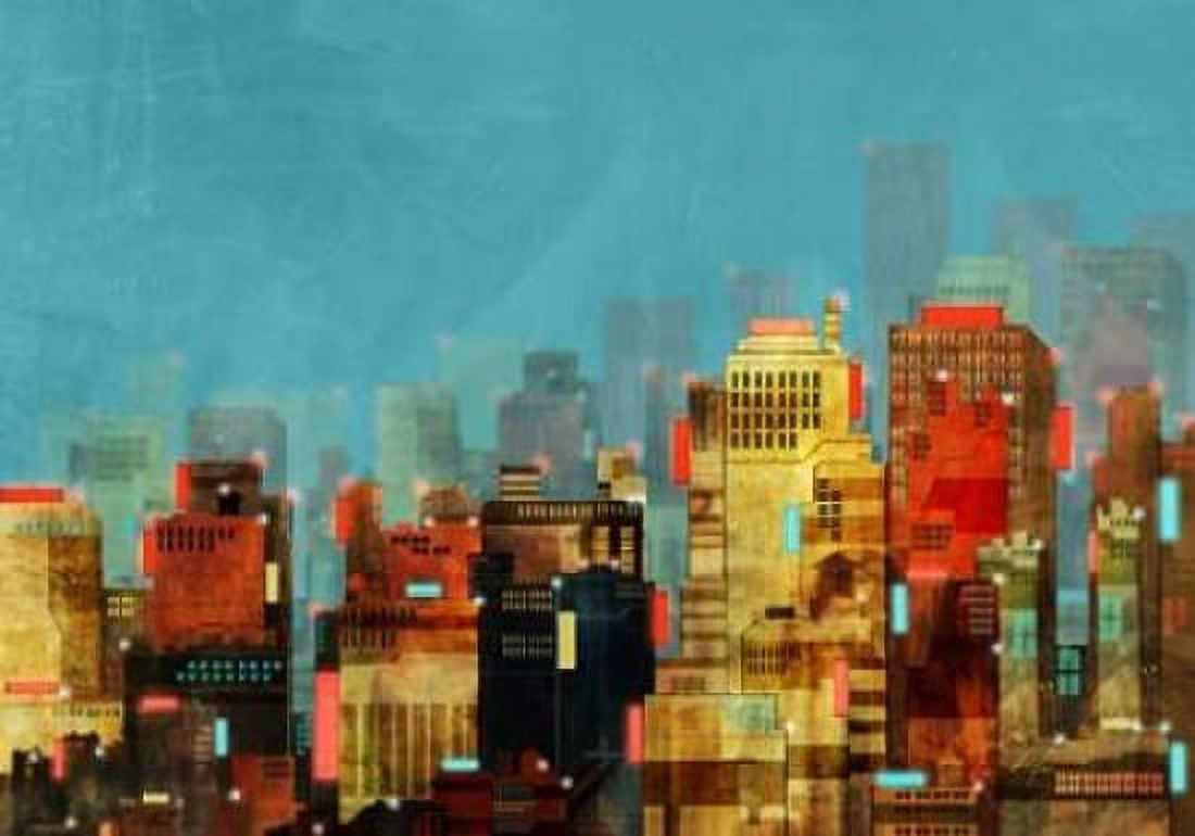 City Beyond 2 Canvas Art - Ken Roko (20 x 28)
