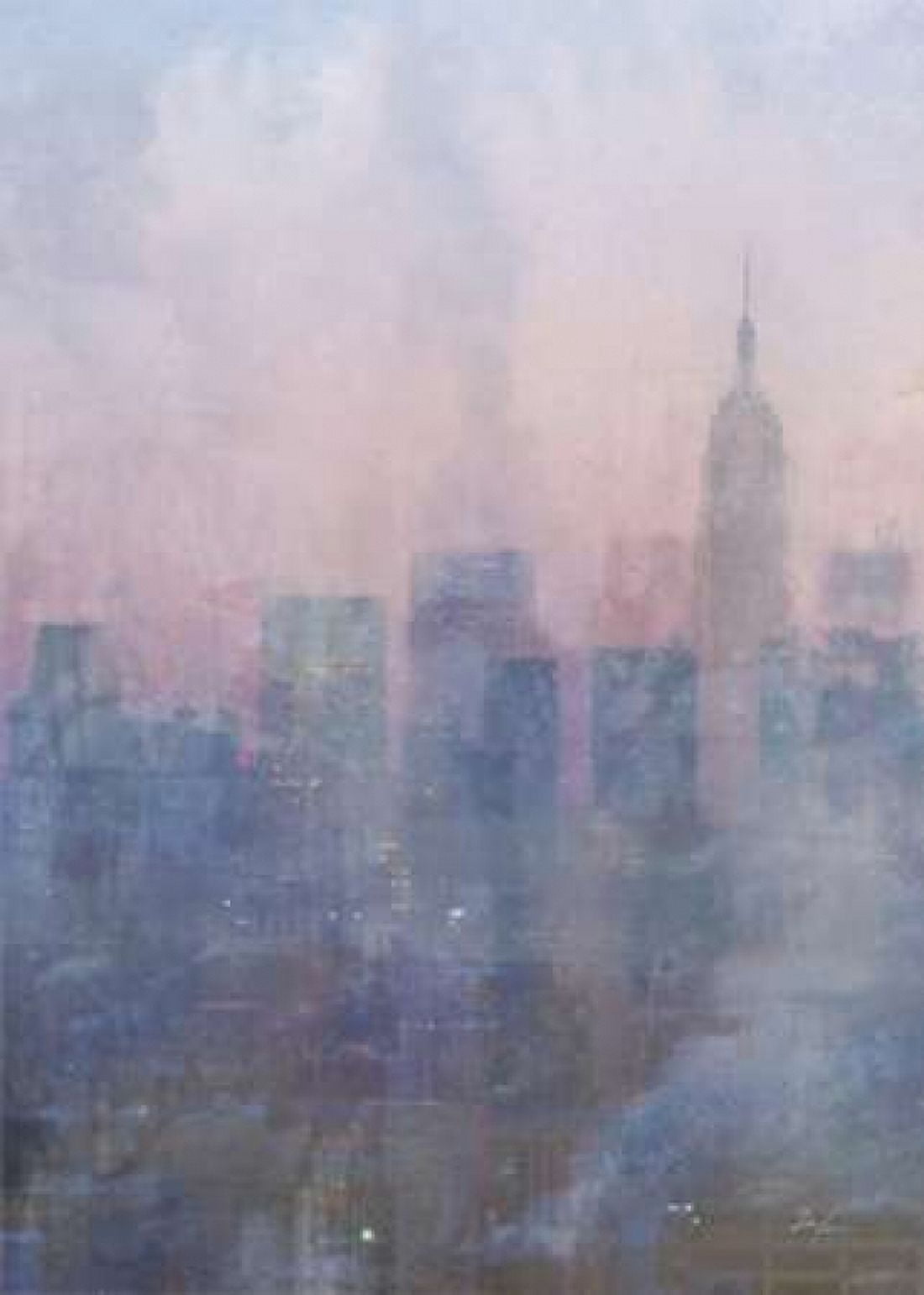 City Blues 2 Canvas Art - Ken Roko (20 x 28)