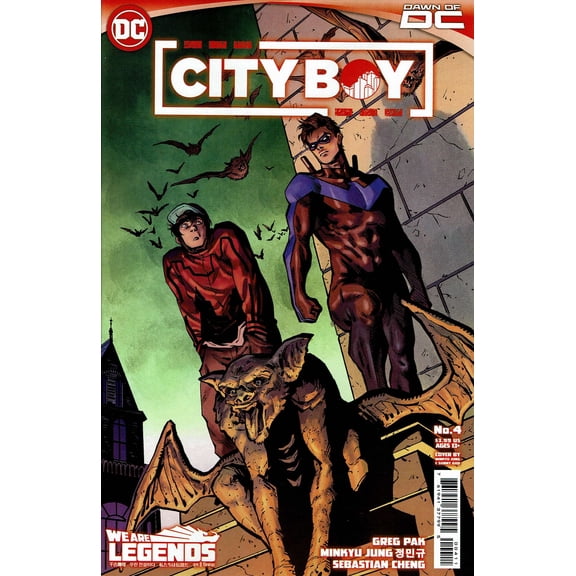 City Boy #4A VF ; DC Comic Book