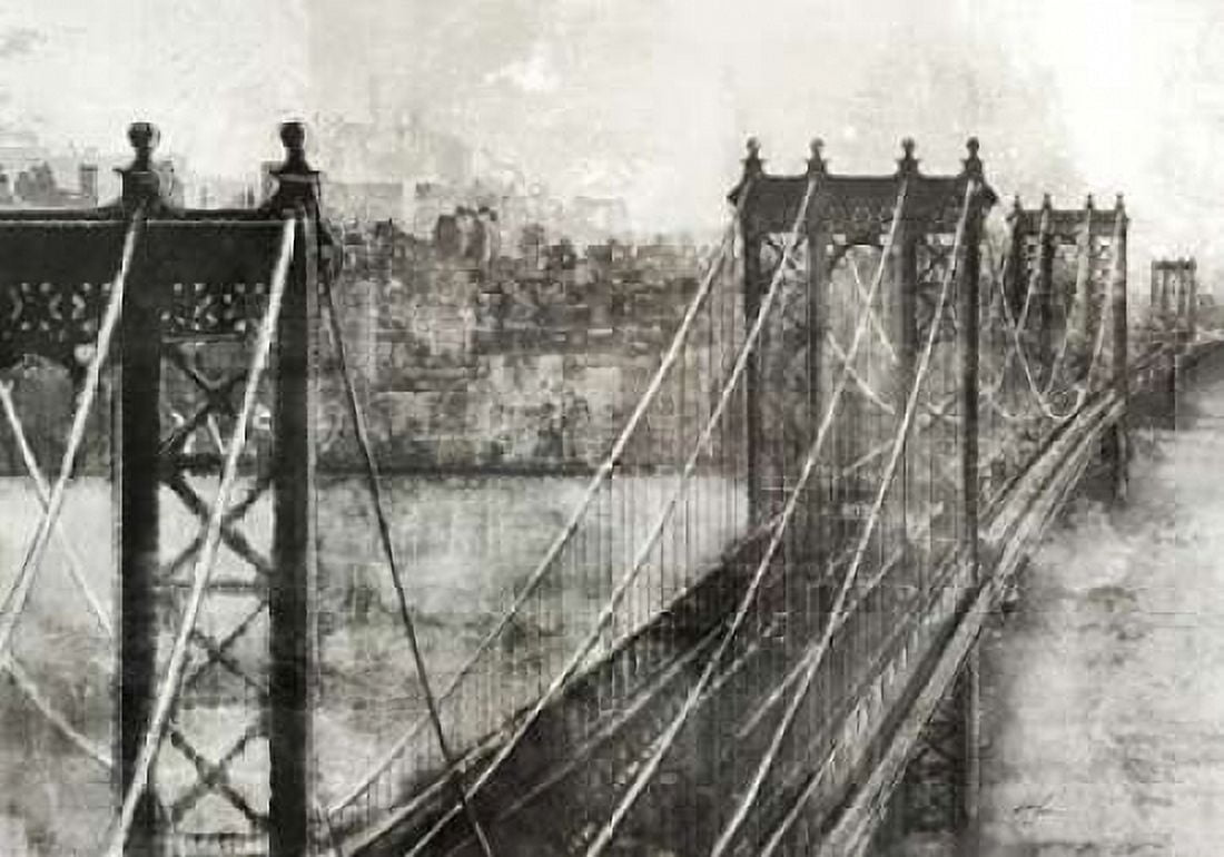City Bridge 2 Canvas Art - Ken Roko (20 x 28)