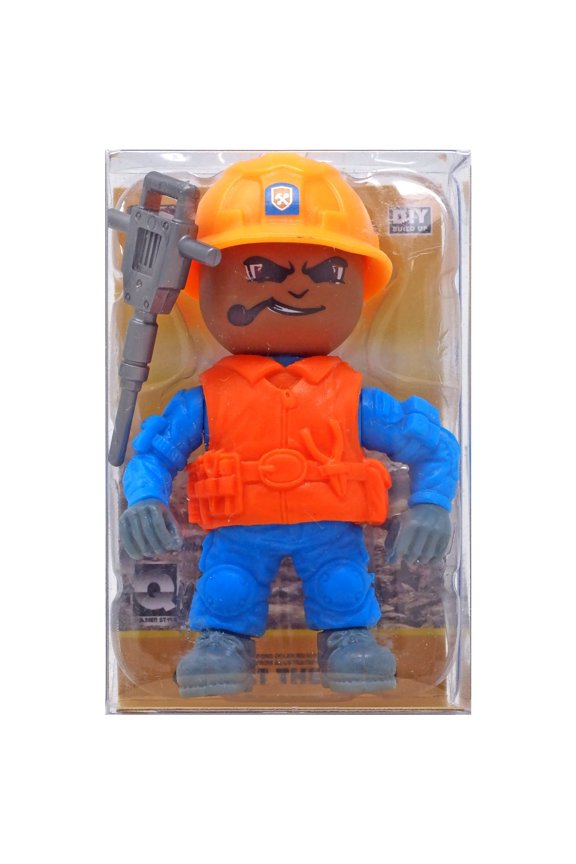 City Builder Little Engineer Construction Worker Figure (with Jackhammer)