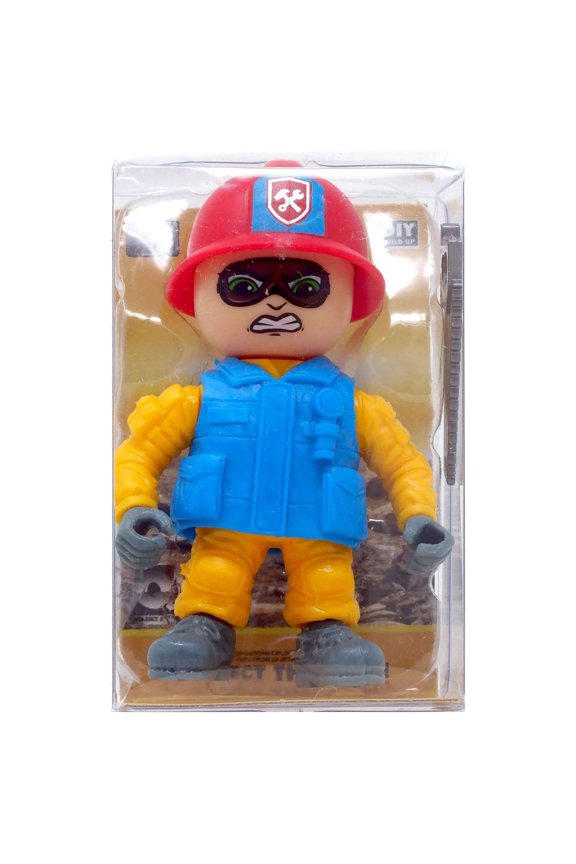 City Builder Little Engineer Construction Worker Figure (with Saw)