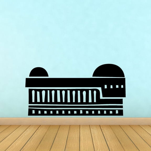 City Building Wall Decal - Vinyl Decal - Car Decal - BA016 - 36 Inches