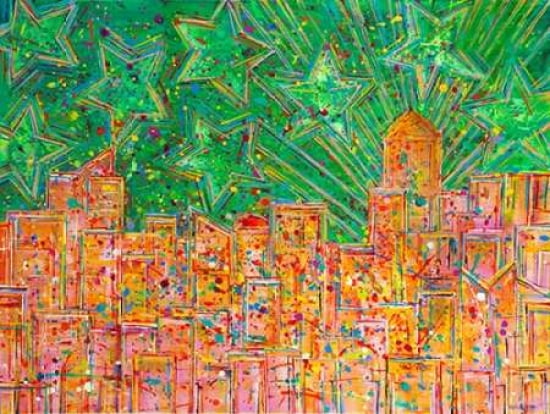 City Canvas Art - Ben Bonart (22 x 28)