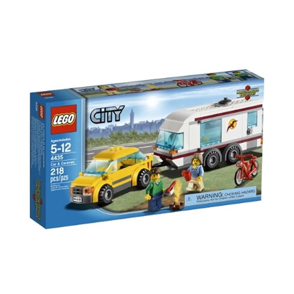 LEGO City Town Car and Caravan 4435