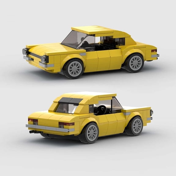 City Car Vehicle Speed Champion Racer Building Blocks Brick Racing Super Technique Creative Garage RS1600 Educational Toys MOC
