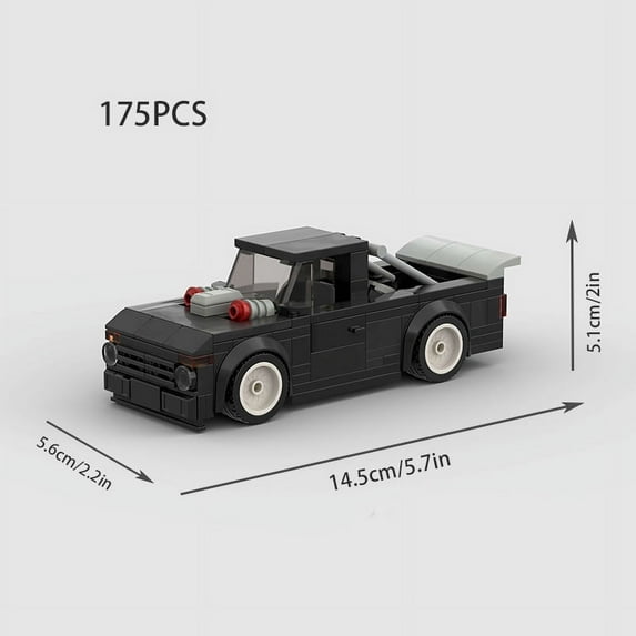 City Car Vehicle Speed Champion Racer Pickup Truck Building Blocks Brick Racing Super Technique Creative Garage Set Kid Toys MOC