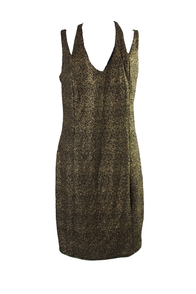 city chic gold dress Plus Size Dresses ruched