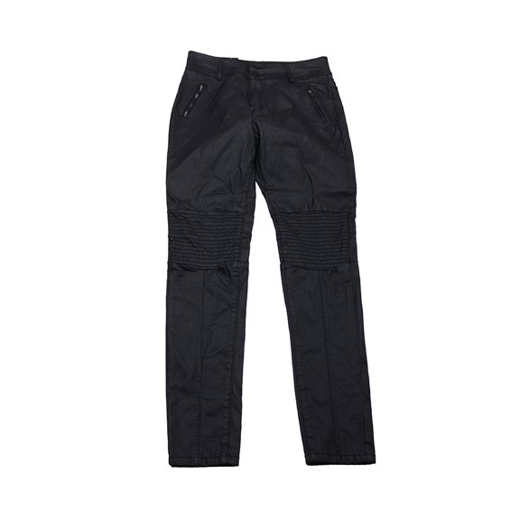City Chic Trendy Plus Size Black Coated Skinny Pants 22R