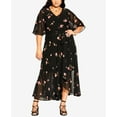 thumbnail image 1 of City Chic Trendy Plus Size Petal Maxi Dress Petal 18W, 1 of 1