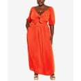 thumbnail image 1 of City Chic Trendy Plus Size Villa Capri Maxi Dress Tigerlily 20W, 1 of 1