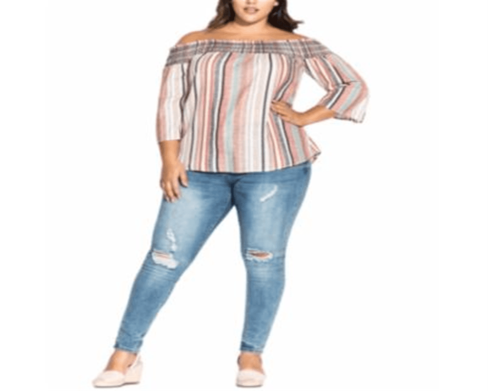City chic off the shoulder top hotsell