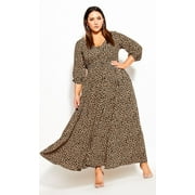 Cheetah Print Dress