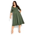 thumbnail image 1 of City Chic Women's Plus Size Cute Girl Elbow Sleeve Dress, 1 of 6