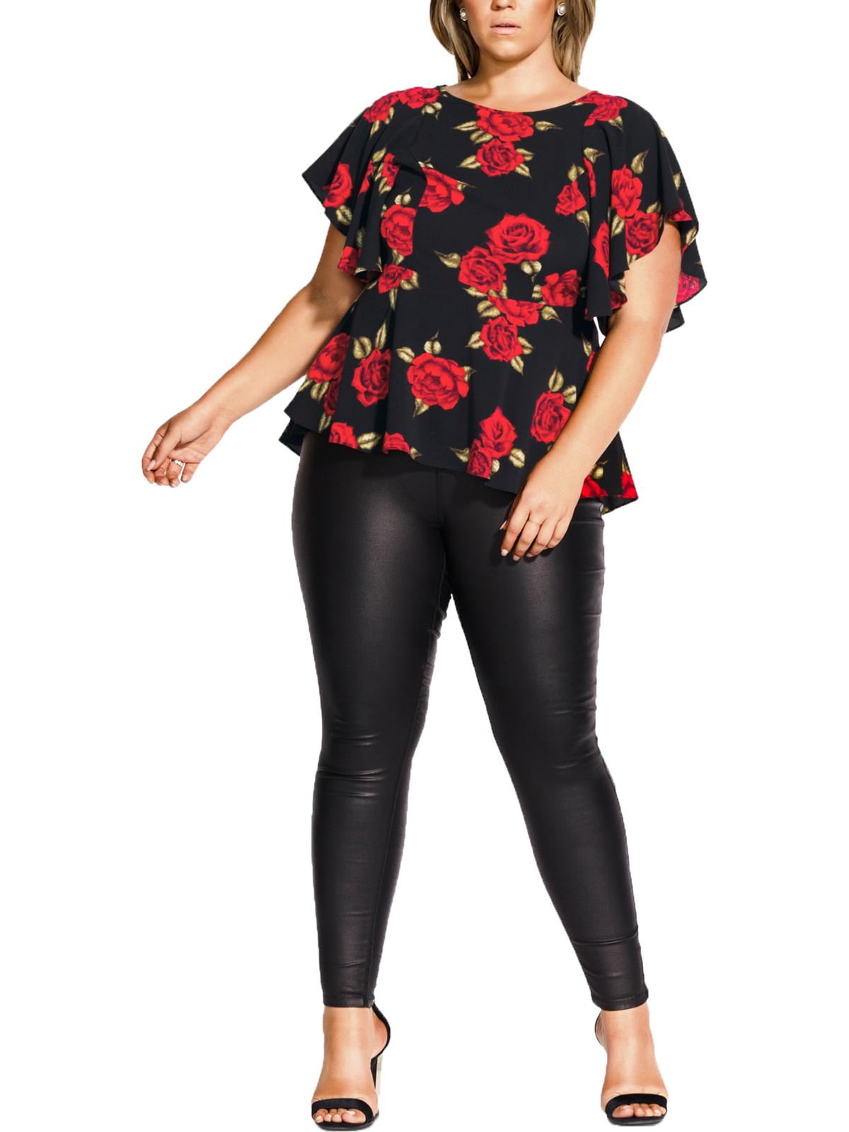 city chic peplum top