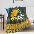 thumbnail image 1 of City Classic Football Blanket Football Decor Throw Blanket Football Fans Gifts Super Warm Soft Cozy Plush Lightweight Flannel Fleece Travel Bedding Blanket for Couch Kids Adults Women Man 60"X50", 1 of 6