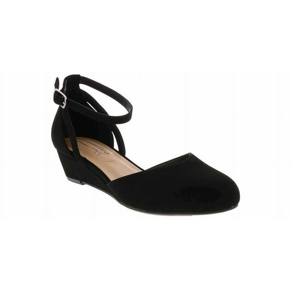 City Classified Edan Fashion Wedge | EDAN-BLACK