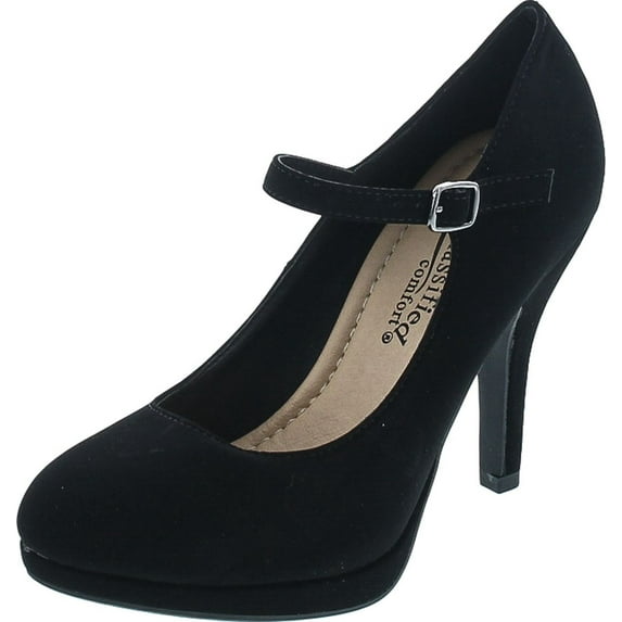 City Classified Women's Comfort Dennis Mary Jane High Heel