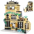 thumbnail image 1 of City Coffee Shop Building Blocks Set- Compatible with Lego City House, Architecture Modular Building Three-Story House Building Blocks for Adults (1443pcs), 1 of 6