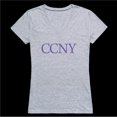 thumbnail image 1 of City College of New York Beavers Women Seal T-Shirt, Heather Grey - Medium, 1 of 1