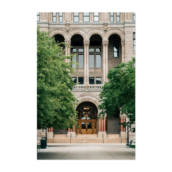 City & County Building 01 - Salt Lake City Utah Photography Unframed Wall Art Print 24 x 36 inches