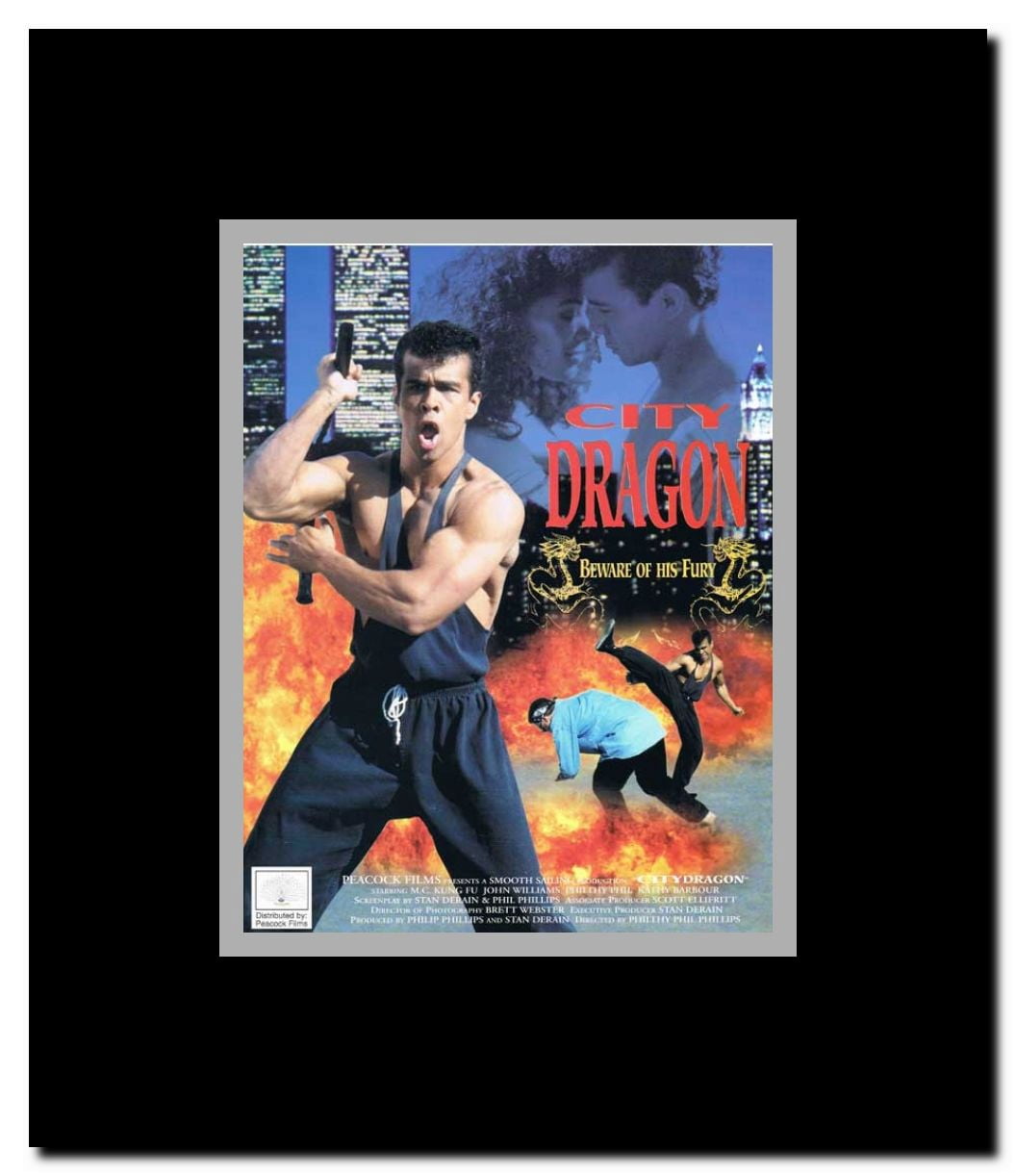City Dragon Framed Movie Poster