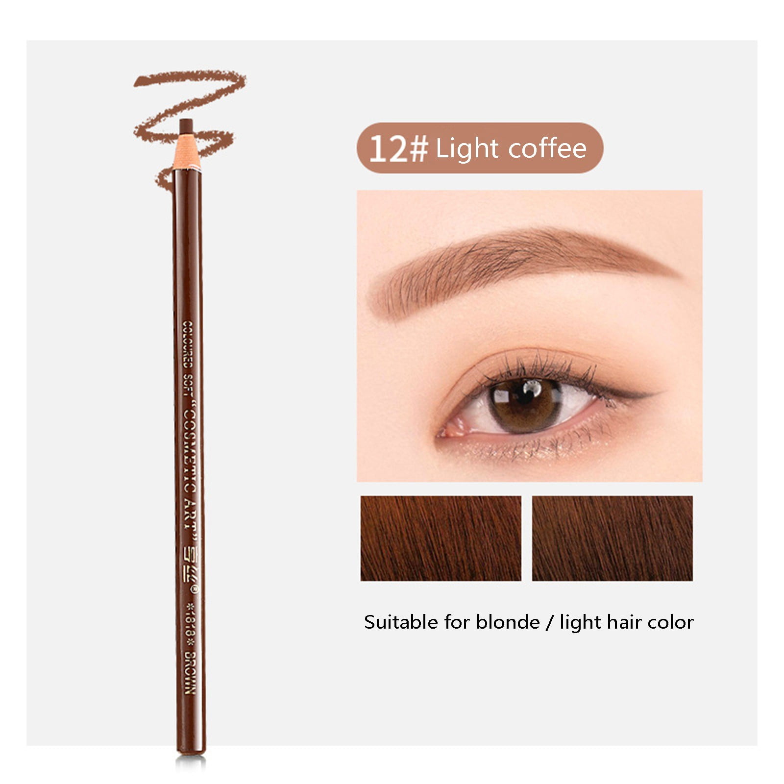 Geller Brow Marker Dark Universal Eyebrow Pencil Eyebrow Concealer Wax Eyebrows at Home Eyebrow Clear Eyebrow Gel Soap Eyebrow Makeup Forever Lip Liner 10 Wet And Wild Brow Pencil Contouring
