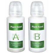 Cityfarmer Hydroponic AB Plant Food Nutrients, A & B Fertilizer for Hydroponics
