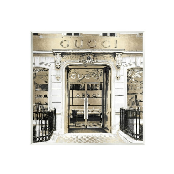 City Fashion Brand Shop Architecture Beauty & Fashion Graphic Art Unframed Art Print Wall Art