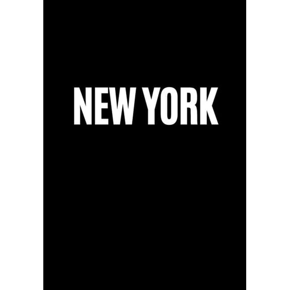 City Fashion: New York: A decorative book for coffee tables, end tables, bookshelves and interior design styling: Stack city decor books to add design to any room. Monochrome effect design and cover.