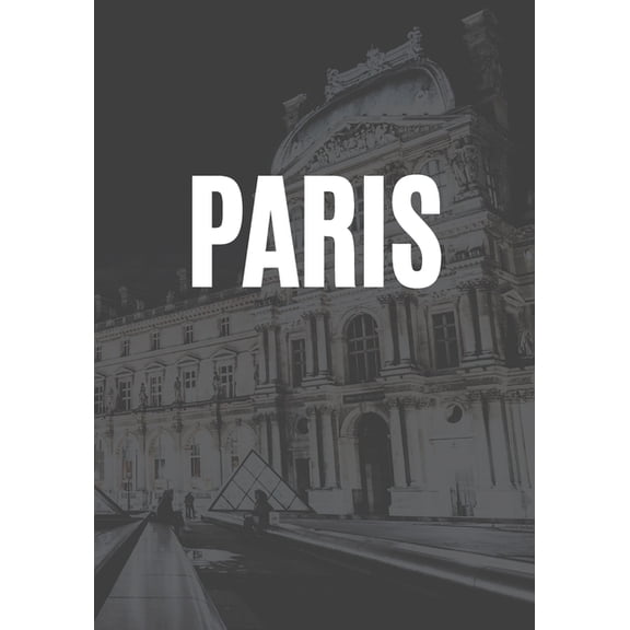 City Fashion: Paris : A decorative book for coffee tables, end tables, bookshelves and interior design styling: Stack city decor books to add design to any room: Faded Skyline effect cover and spine: Ideal for your own home or as a gift. (Series #11) (Paperback)