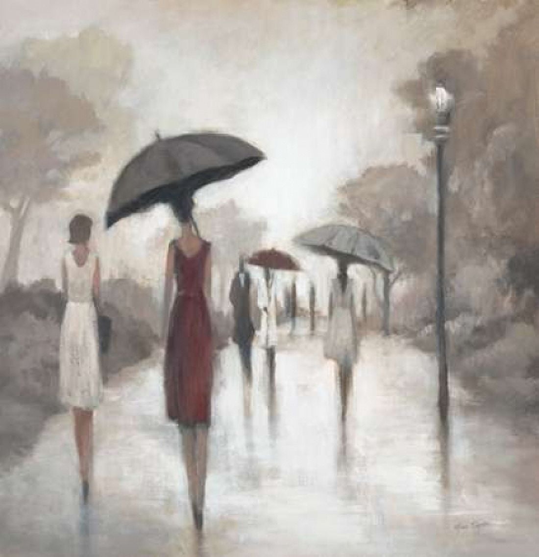 City Figures 1 Canvas Art - Marc Taylor (24 x 24)