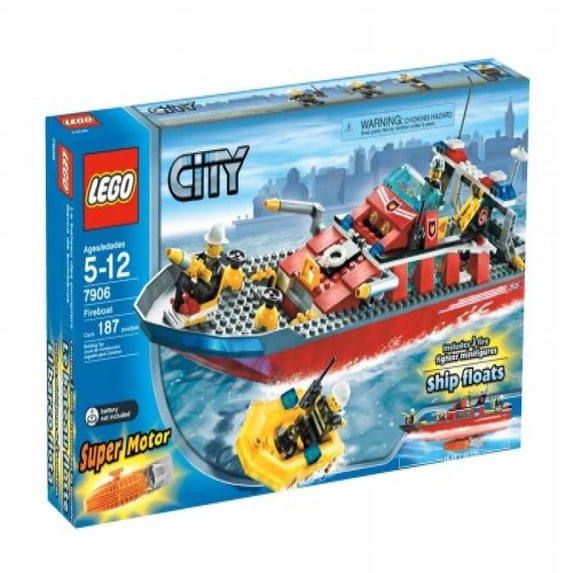 LEGO City Fireboat 7906