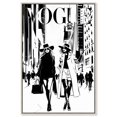 thumbnail image 1 of City Gals Cover Canvas Print Fashion Art by Art Remedy, Silver Frame, 16 x 24, 1 of 6