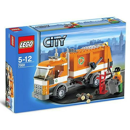 City Garbage Truck Set LEGO 7991