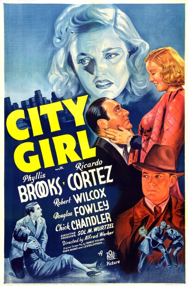 City Girl Canvas Art - (24 x 36)
