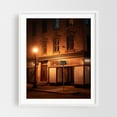 thumbnail image 1 of City Hall Place, Hudson - Hudson New York Photography White Framed Wall Art Print 16 x 20 inches, 1 of 3