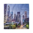 thumbnail image 1 of City Head Scarf, California Avenue Trees, Head Wrap, 3 Sizes, by Ambesonne, 1 of 2