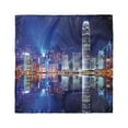 thumbnail image 1 of City Head Scarf, Hong Kong Island Modern, Head Wrap, 3 Sizes, by Ambesonne, 1 of 2