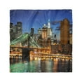 thumbnail image 1 of City Head Scarf, New York at Night Bridge, Head Wrap, 3 Sizes, by Ambesonne, 1 of 2