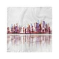 thumbnail image 1 of City Head Scarf, Skyscrapers Silhouette, Head Wrap, 3 Sizes, by Ambesonne, 1 of 2
