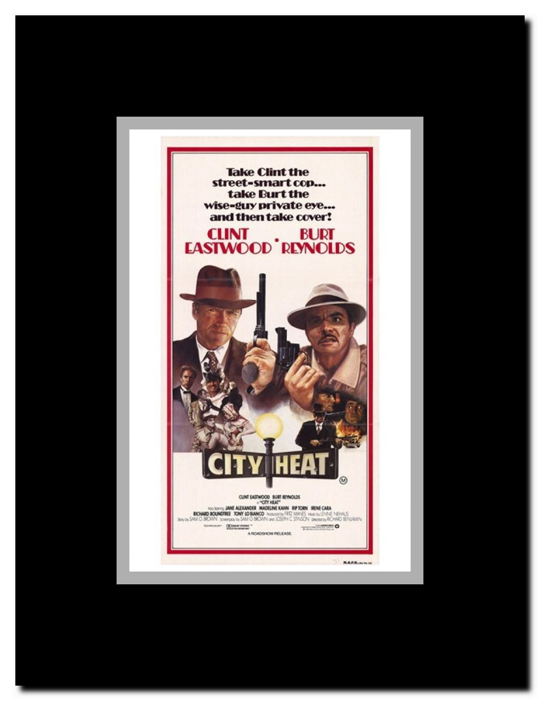 City Heat Framed Movie Poster