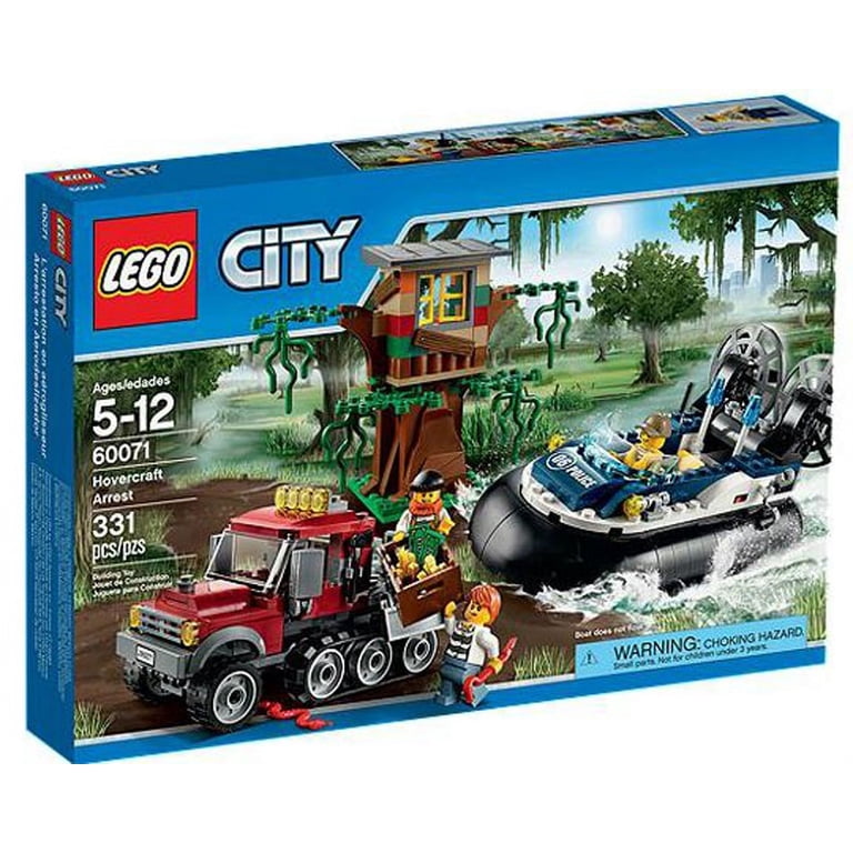 City Hovercraft Arrest Set LEGO 60071 - Walmart.com
