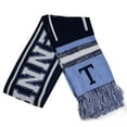 thumbnail image 1 of City Hunter USA Adult Size Blending Colors Knit Winter Scarves (Tennessee Black/Blue), 1 of 2