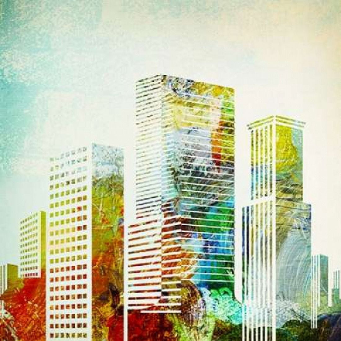 City II Canvas Art - Dallas Drotz (24 x 24)