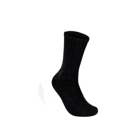 CITYLAB Mens 3-Pack Athletic Crew Socks BLK