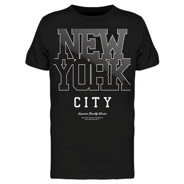City Lettering  T-Shirt Men -Image by Shutterstock, Male 3X-Large