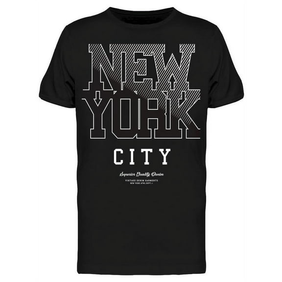 City Lettering  T-Shirt Men -Image by Shutterstock, Male Small