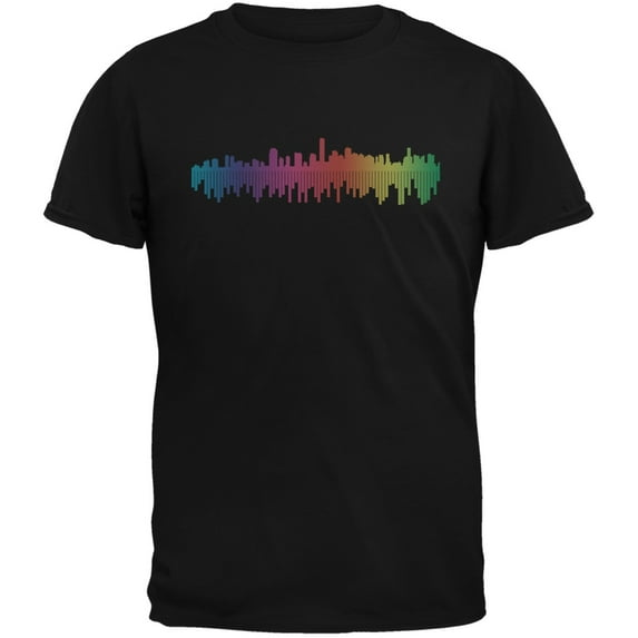 City Levels Black Adult T-Shirt - Small