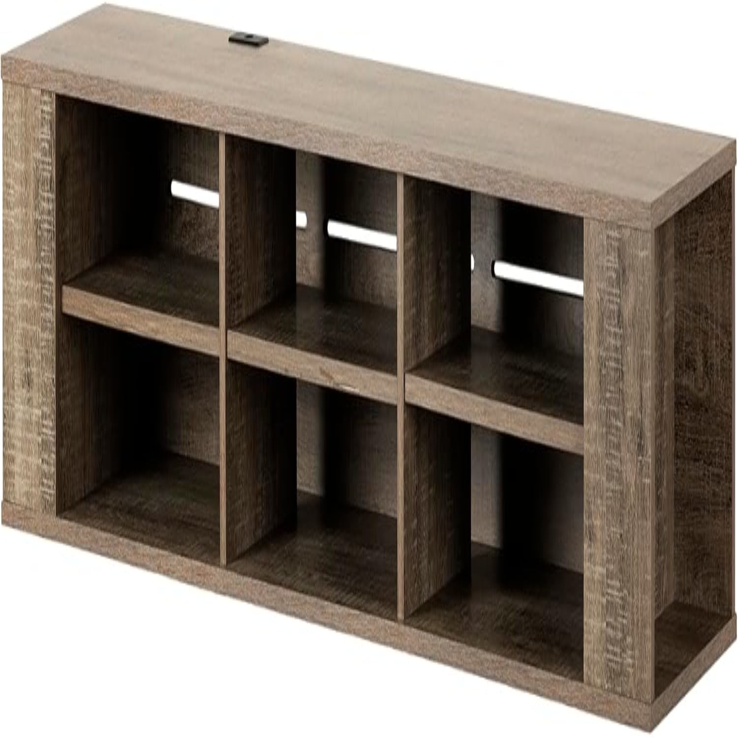 City Life Wall Mounted Media Console 66\u201D Wide Extra Storage